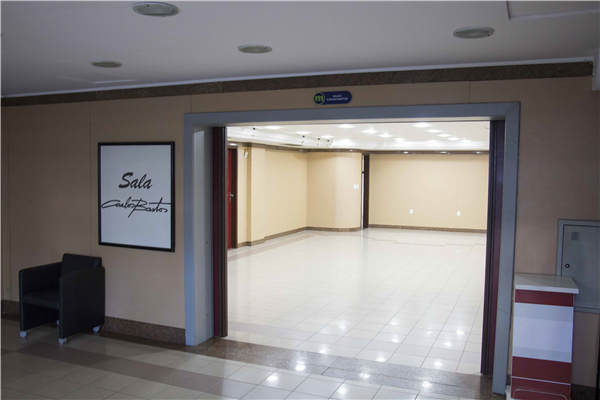 Imagem: Sala Carlos Bastos, para realização de exposições, palestras e seminários.